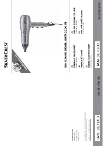 Manuál SilverCrest IAN 317103 Vlasový vysoušeč