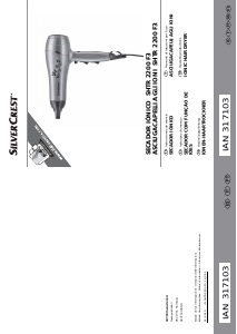 Manuale SilverCrest IAN 317103 Asciugacapelli