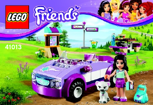 Manual de uso Lego set 41013 Friends El coche deportivo de Emma