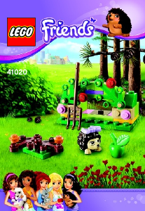 Manuale Lego set 41020 Friends Il rifugio del riccio