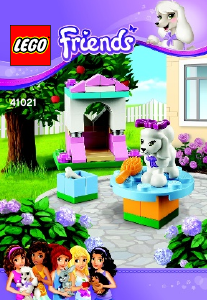 Bruksanvisning Lego set 41021 Friends Pudelns lilla palats