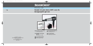 Manuale SilverCrest IAN 61921 Asciugacapelli