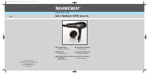 Návod SilverCrest IAN 64640 Fén na vlasy