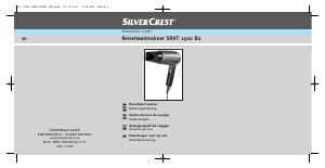 Manual de uso SilverCrest IAN 71363 Secador de pelo