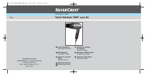 Instrukcja SilverCrest IAN 71363 Suszarka do włosów