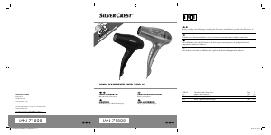 Käyttöohje SilverCrest IAN 71808 Hiustenkuivain