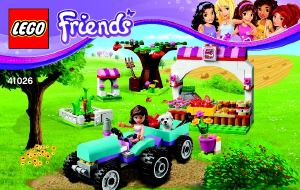 Instrukcja Lego set 41026 Friends Owocowe zbiory