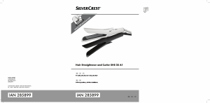 Manual SilverCrest IAN 285899 Hair Straightener