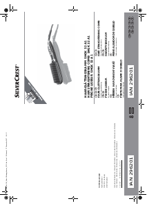 Manual de uso SilverCrest IAN 296201 Plancha de pelo