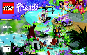 Instrukcja Lego set 41036 Friends Ratunek niedźwiadka