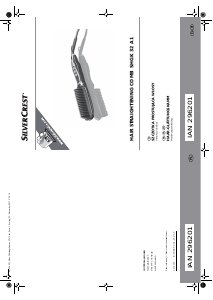 Instrukcja SilverCrest IAN 296201 Prostownica