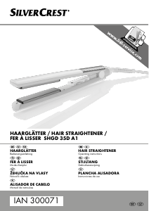 Handleiding SilverCrest IAN 300071 Stijltang