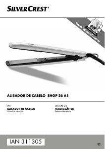 Manual SilverCrest IAN 311305 Alisador de cabelo