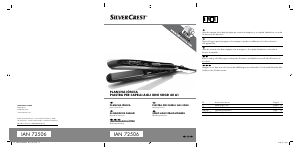 Manuale SilverCrest IAN 72506 Piastra per capelli