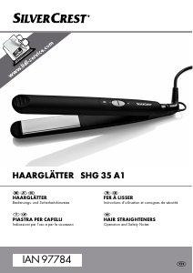 Manuale SilverCrest IAN 97784 Piastra per capelli