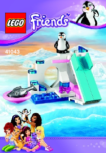 Manual Lego set 41043 Friends Penguins playground