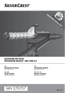 Manual SilverCrest IAN 270757 Modelador de cabelo