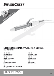Manual SilverCrest IAN 285274 Modelador de cabelo