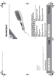 Manual SilverCrest IAN 291954 Modelador de cabelo