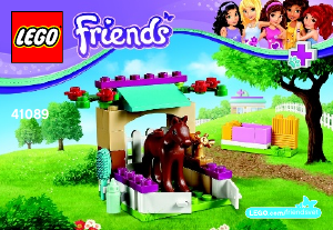 Instrukcja Lego set 41089 Friends Źrebak