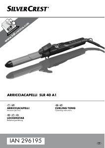 Manuale SilverCrest IAN 296195 Modellatore per capelli