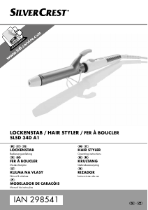 Manual SilverCrest IAN 298541 Hair Styler