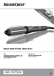 Priručnik SilverCrest IAN 307024 Uređaj za oblikovanje kose