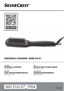 Manual SilverCrest IAN 316127 Modelador de cabelo