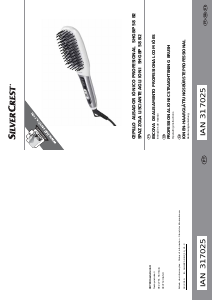 Manual SilverCrest IAN 317025 Modelador de cabelo