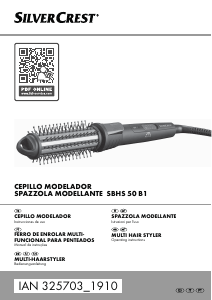 Manual SilverCrest IAN 325703 Modelador de cabelo
