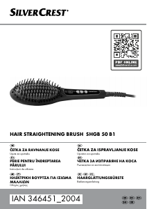 Εγχειρίδιο SilverCrest IAN 346451 Στυλιστικό μαλλιών