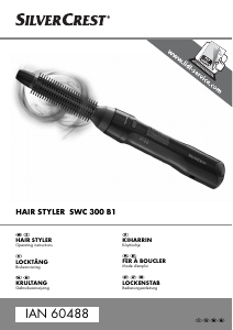 Käyttöohje SilverCrest IAN 60488 Hiusten muotoilulaite