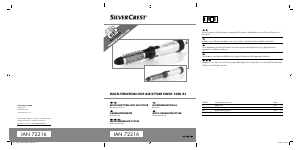 Brugsanvisning SilverCrest IAN 72216 Krøllejern