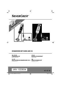 Manuale SilverCrest IAN 102804 Frullatore a mano