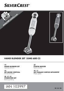 Manual SilverCrest IAN 103997 Blender de mână