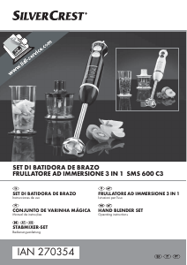 Manual de uso SilverCrest IAN 270354 Batidora de mano