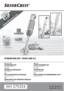 Handleiding SilverCrest IAN 270354 Staafmixer