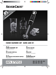 Manual SilverCrest IAN 272952 Blender de mână