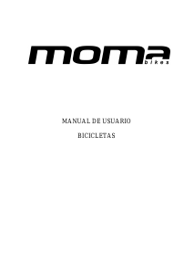 Manual de uso Moma Hybrid 26 Bicicleta