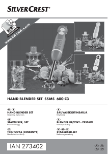 Instrukcja SilverCrest IAN 273402 Blender ręczny