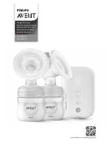 Manual Philips SCF394 Avent Breast Pump