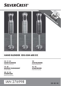 Handleiding SilverCrest IAN 276998 Staafmixer