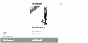 Εγχειρίδιο SilverCrest IAN 285056 Μπλέντερ χειρός