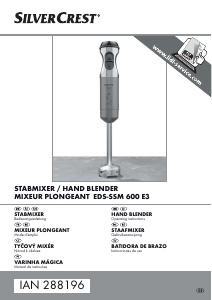 Manual SilverCrest IAN 288196 Hand Blender