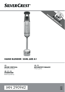 Manual SilverCrest IAN 290942 Blender de mână
