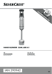 Brugsanvisning SilverCrest IAN 290942 Stavblender