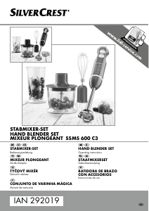 Manual SilverCrest IAN 292019 Hand Blender