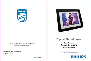 Mode d’emploi Philips SPF3473 Cadre photo numérique