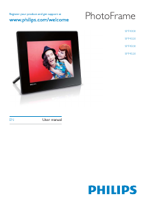 Manual Philips SPF4528 Digital Photo Frame