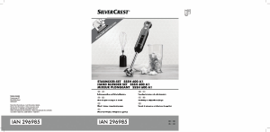 Manual de uso SilverCrest IAN 296985 Batidora de mano